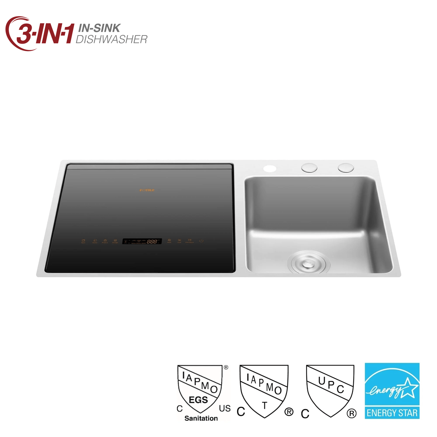 Fotile 3-IN-1 In-Sink Dishwasher™