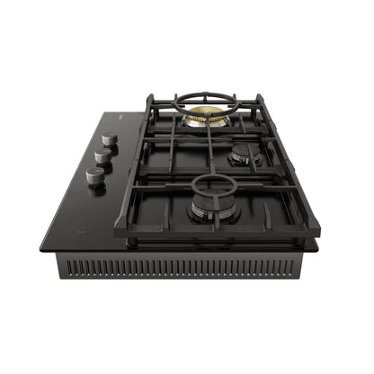 Fotile 30" Tempered Glass Tri-Ring Gas Cooktop Series