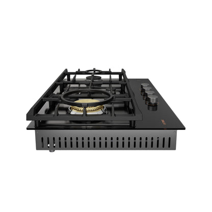 Fotile 30" Tempered Glass Tri-Ring Gas Cooktop Series