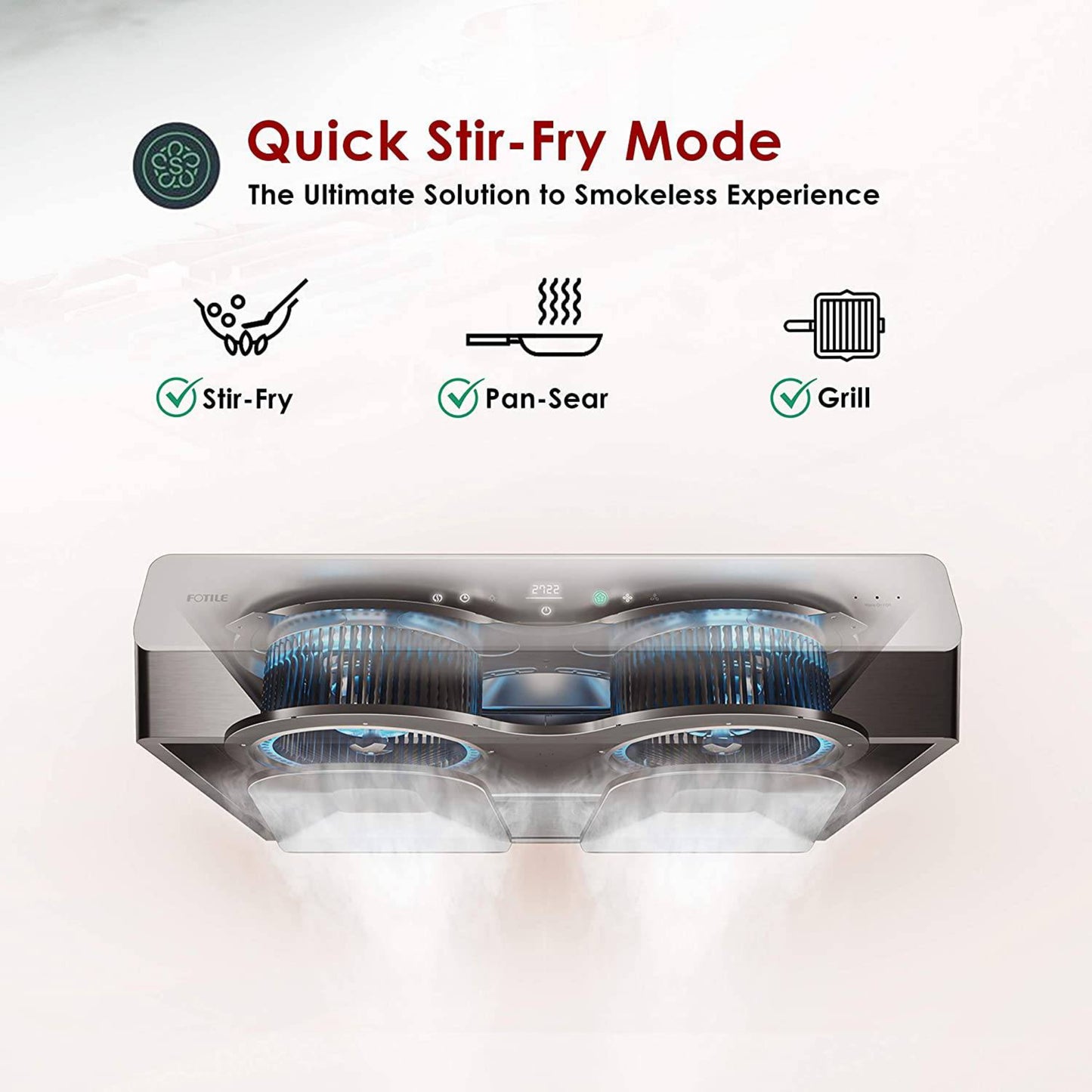 Fotile 30"/36" Under-Cabinet Convertible Pixie Air Series