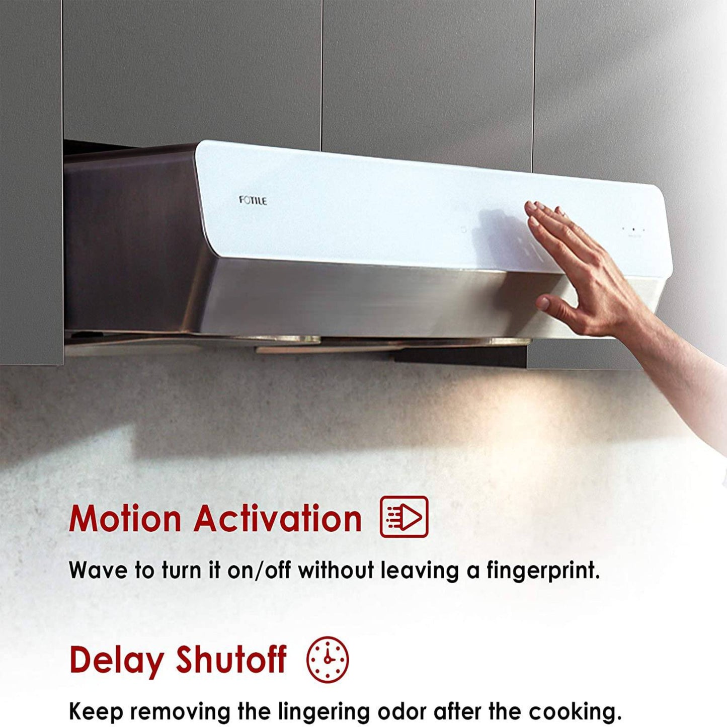 Fotile 30"/36" Under-Cabinet Convertible Pixie Air Series