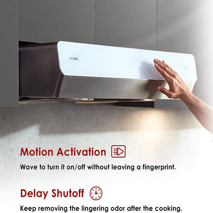 Fotile 30"/36" Under-Cabinet Convertible Pixie Air Series