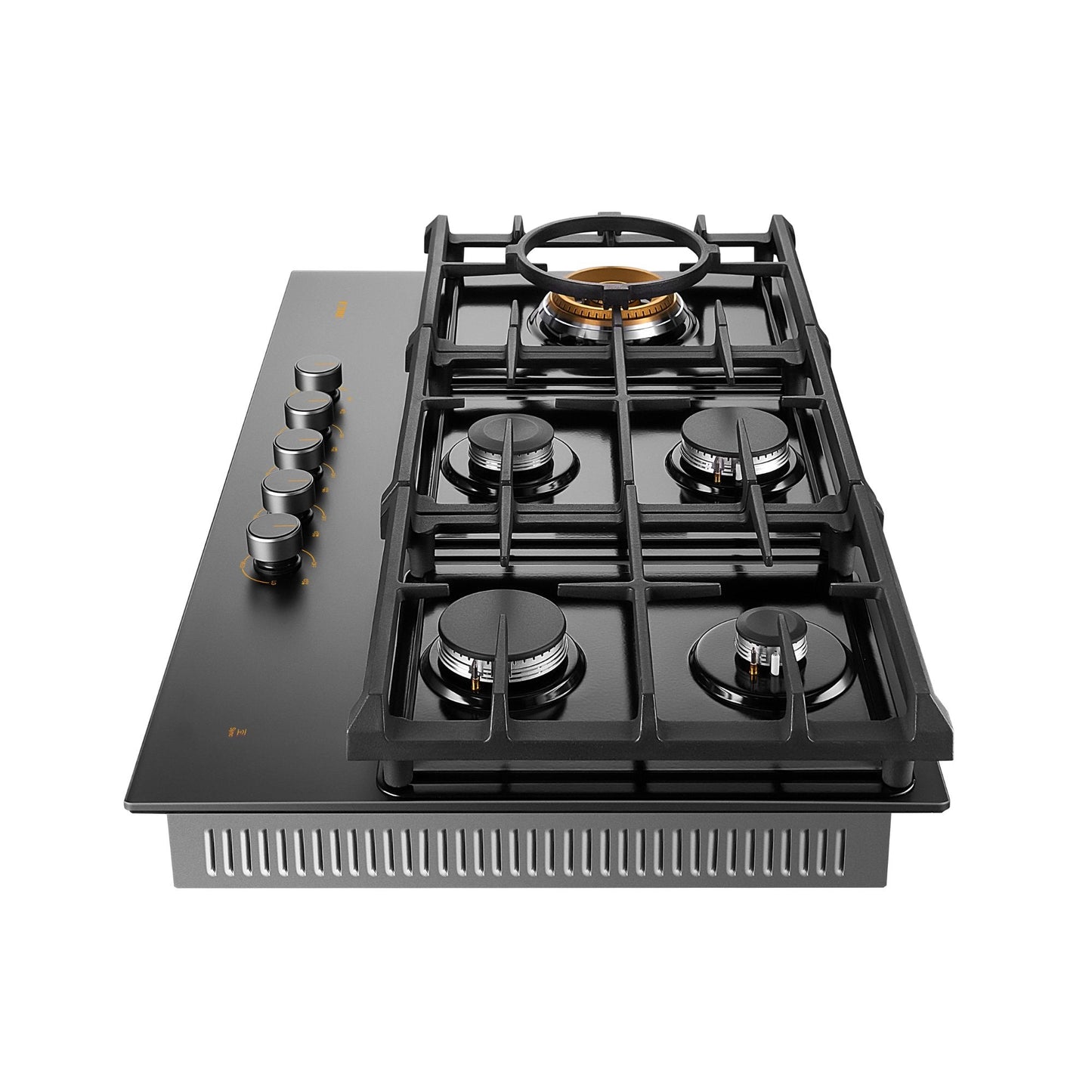 Fotile 36" Anti-glare Glass Tri-Ring Gas Cooktop Series
