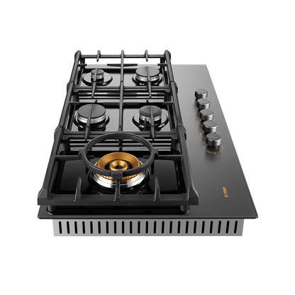 Fotile 36" Anti-glare Glass Tri-Ring Gas Cooktop Series