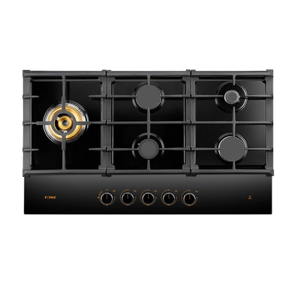 Fotile 36" Anti-glare Glass Tri-Ring Gas Cooktop Series