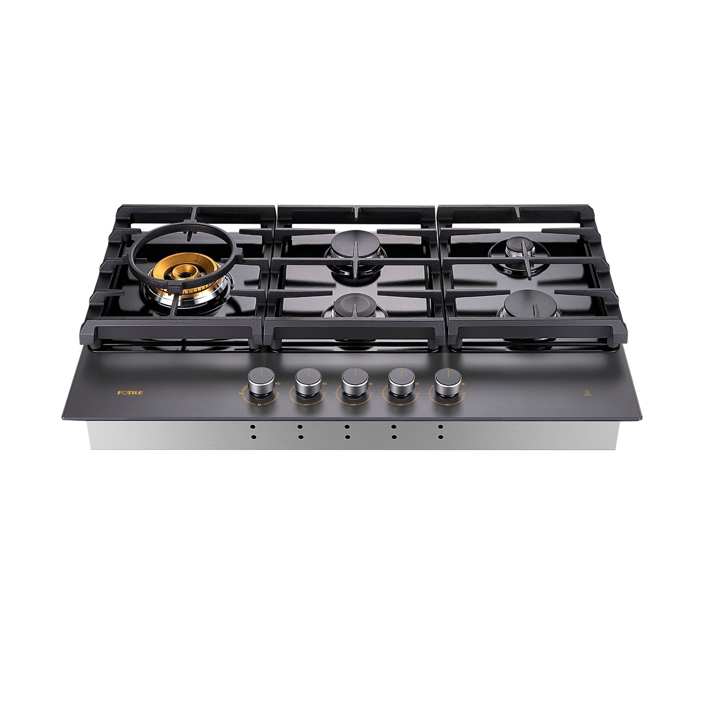 Fotile 36" Anti-glare Glass Tri-Ring Gas Cooktop Series