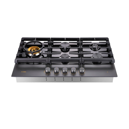 Fotile 36" Anti-glare Glass Tri-Ring Gas Cooktop Series