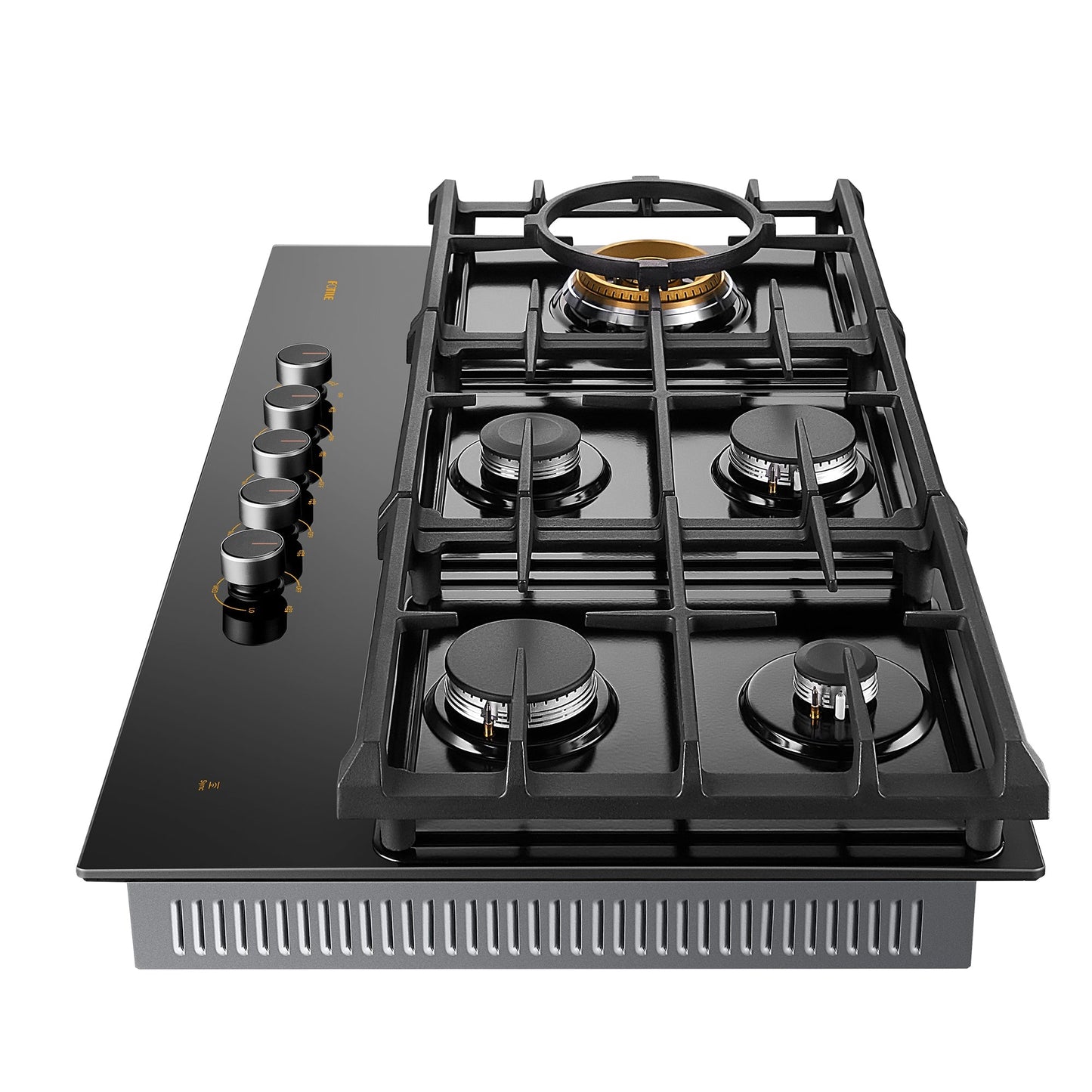 Fotile 36" Anti-glare Glass Tri-Ring Gas Cooktop Series