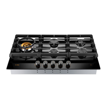 Fotile 36" Anti-glare Glass Tri-Ring Gas Cooktop Series