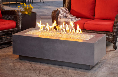 Outdoor Greatroom Cove 54" Linear Gas Fire Pit in Midnight Mist w/ Electronic Ignition (LP)