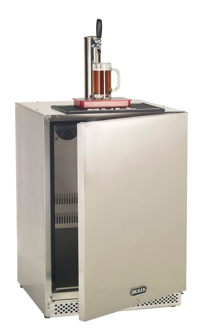 Bull Outdoor Kegerator with Single Tap