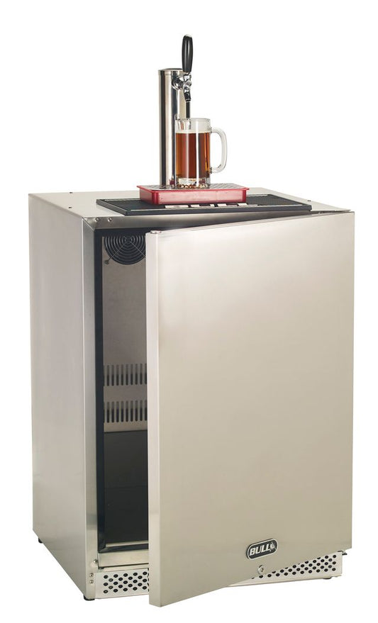 Bull Outdoor Kegerator with Single Tap
