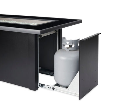 Outdoor Greatroom Monte Carlo Linear Gas Fire Pit Table