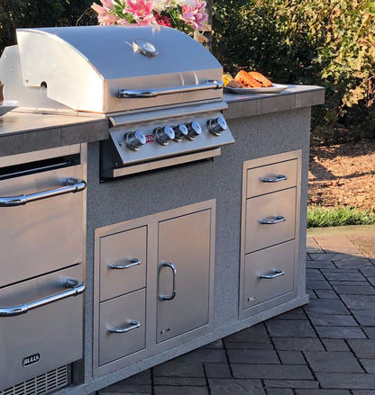 Bull Outdoor 30" Angus Drop In Grill w/light - 4 Burner / 75,000 BTU's