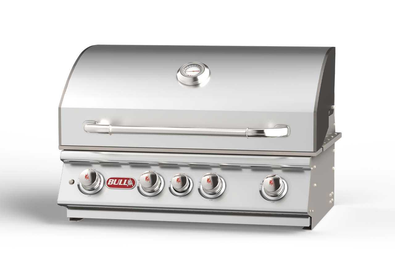 Bull Outdoor 30" Angus Drop In Grill w/light - 4 Burner / 75,000 BTU's