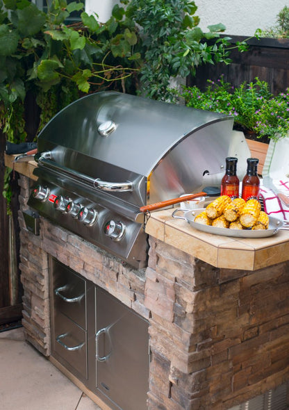 Bull Outdoor 30" Angus Drop In Grill w/light - 4 Burner / 75,000 BTU's