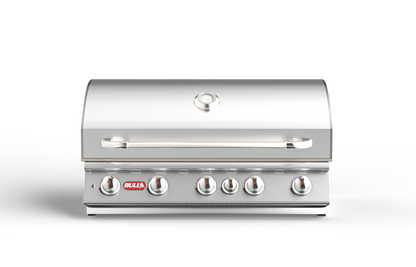 Bull Outdoor 38" Brahma Drop In Grill w/light - 5 Burner / 90,000 BTU's