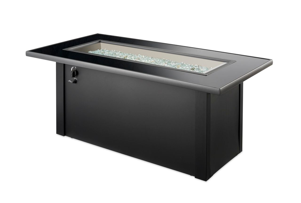Outdoor Greatroom Monte Carlo Linear Gas Fire Pit Table