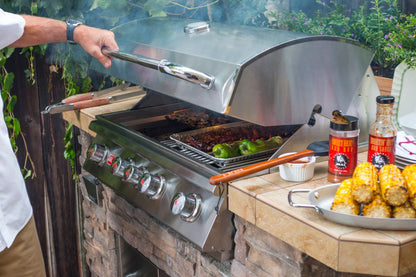 Bull Outdoor 30" Angus Drop In Grill w/light - 4 Burner / 75,000 BTU's