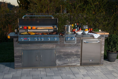 Bull Outdoor 46" Diablo Drop In Grill NG - 6 Burner / 105,000 BTU's
