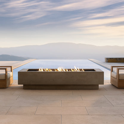 StrataForm Elevate Concrete Fire Table