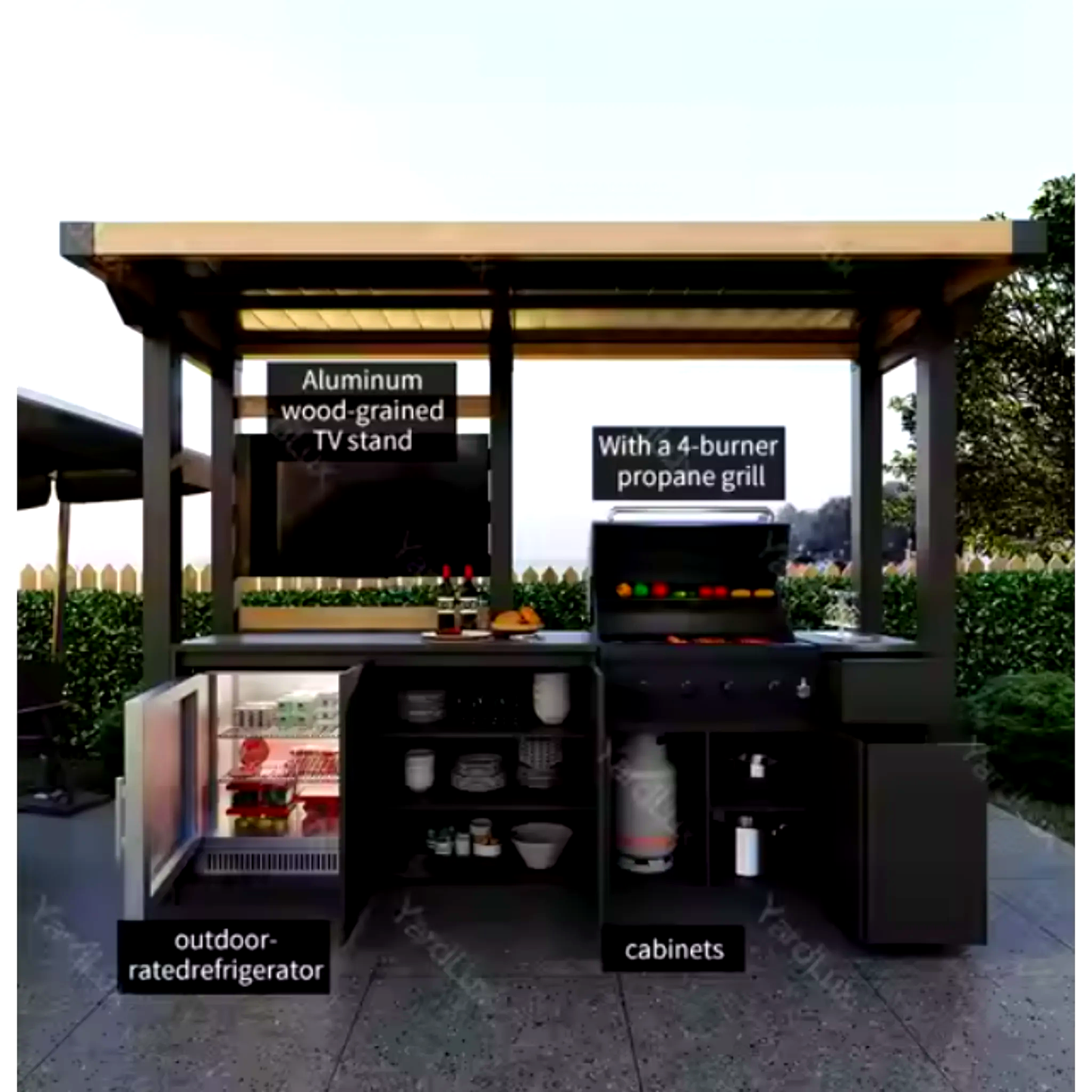 Forgestone Luxegrill Outdoor Kitchen Station