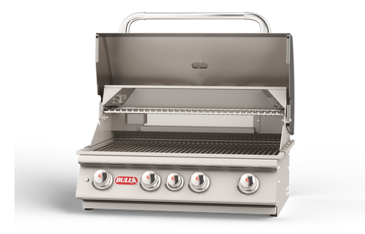 Bull Outdoor 30" Angus Drop In Grill w/light - 4 Burner / 75,000 BTU's