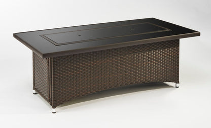 Outdoor Greatroom Balsam Montego Linear Gas Fire Pit Table