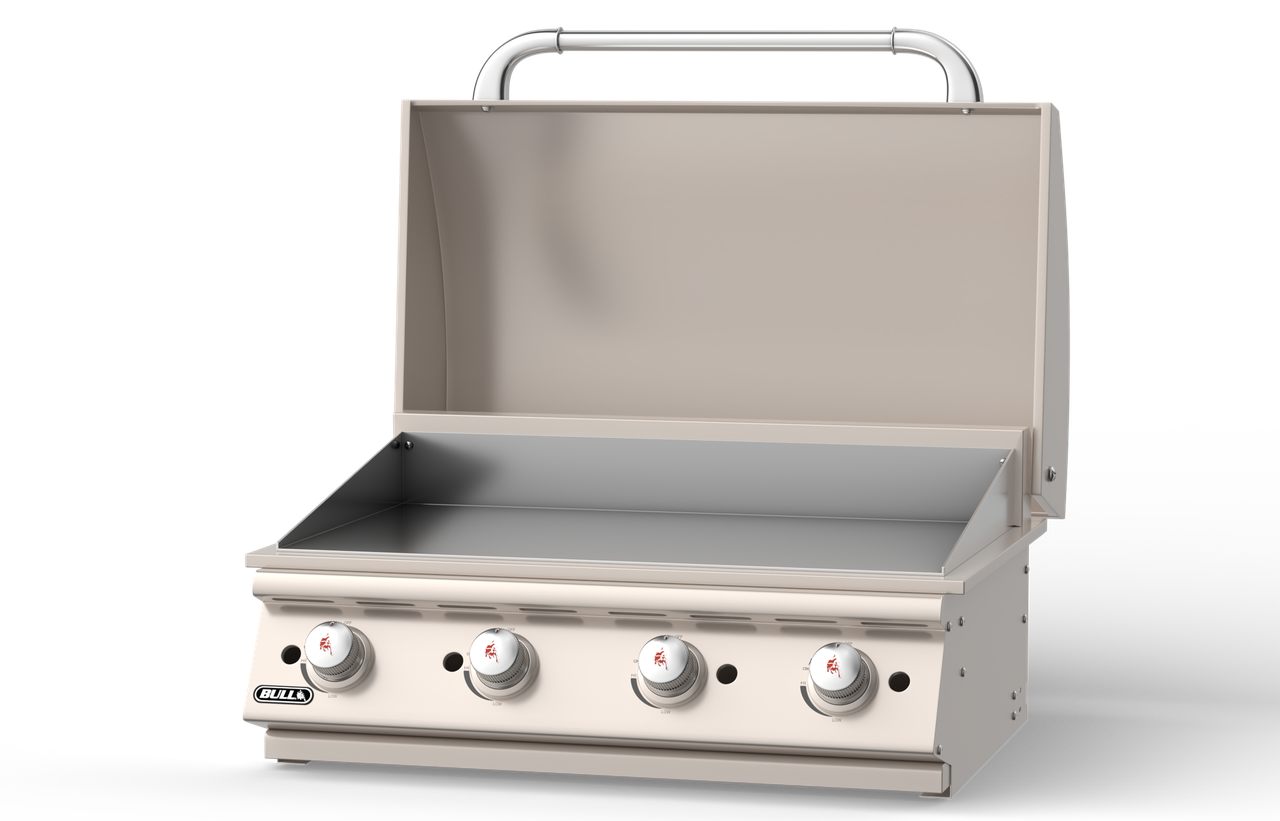 Bull Outdoor 30" Professional Griddle Drop In - 4 Burner / 60,000 BTU's