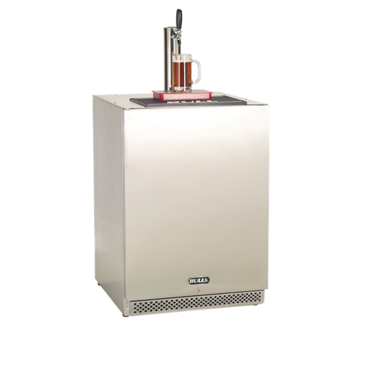 Bull Outdoor Kegerator with Single Tap