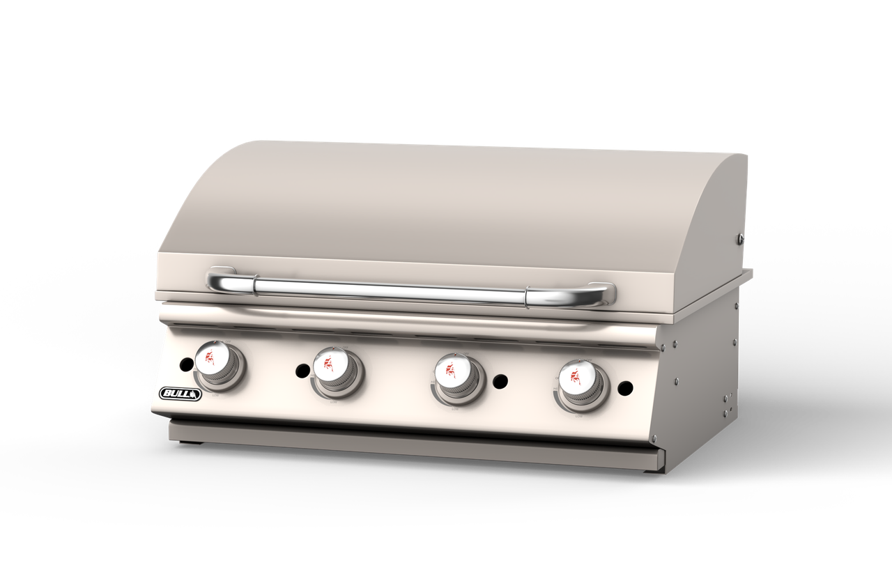 Bull Outdoor 30" Professional Griddle Drop In - 4 Burner / 60,000 BTU's