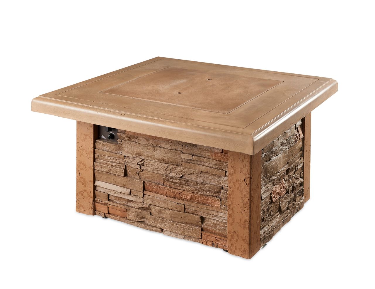 Outdoor Greatroom Sierra Square Gas Fire Pit Table