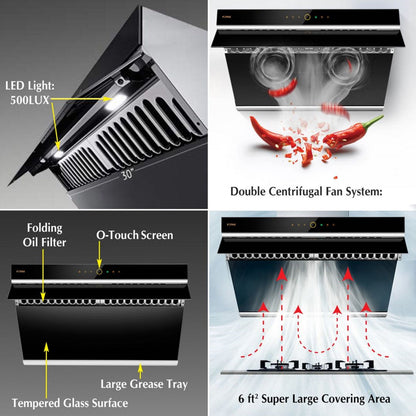 Fotile 30"/36" Under-Cabinet / Wall Mount Prestige Series