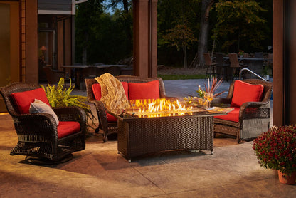 Outdoor Greatroom Balsam Montego Linear Gas Fire Pit Table