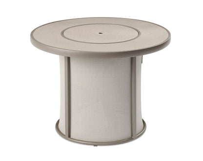 Outdoor Greatroom Stonefire Round Gas Fire Pit Table